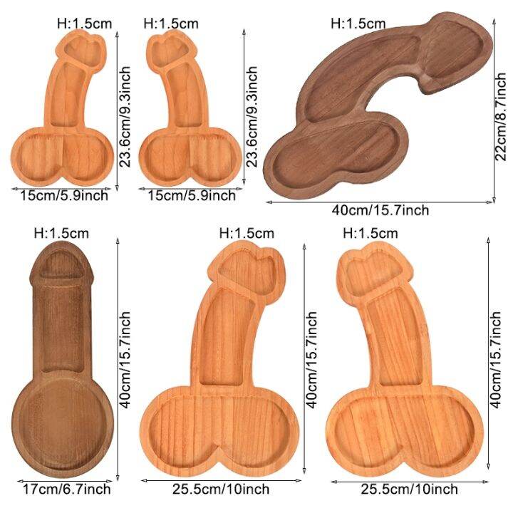 hot-bachelorette-decoration-penis-food-tray-hen-night-bride-dinner-plate-dick-tableware