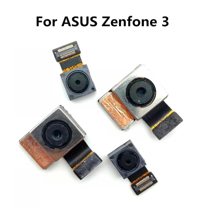 กล้องหน้าหลังกล้องกล้องหลักมองหลังโมดูลกล้องขนาดใหญ่ Flex สำหรับ ASUS Zenfone 3 ZE552KL ZE520KL Z012DA Z017DA
