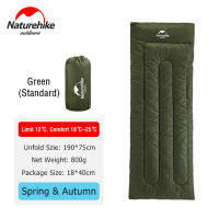 Naturehike Envelope Sleeping Bag Ultralight Compact Waterproof Hiking Sleeping Bag Summer Single Cotton Camping Sleeping Bag