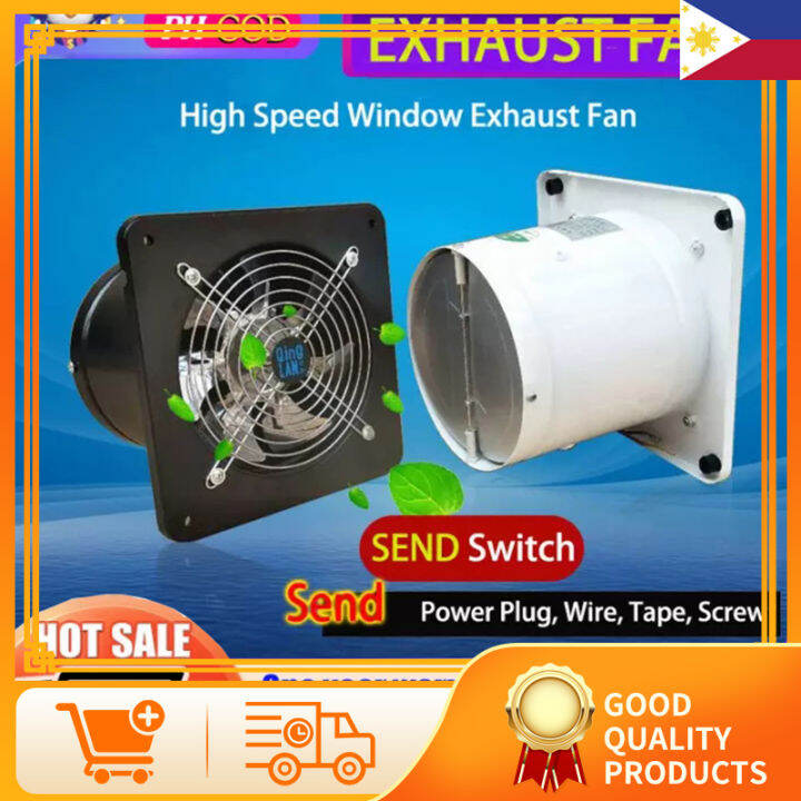 Exhaust fan 4/6/7/8/10/12 inch,Indoor ventilation exhaust fan, Window