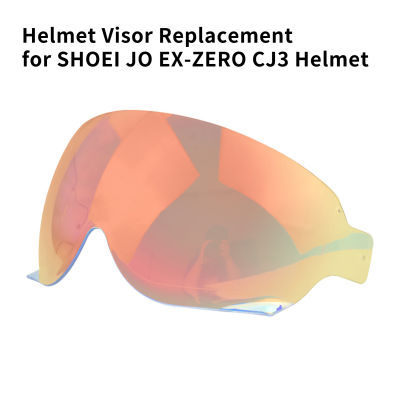 เลนส์หมวกกันน็อคมอเตอร์ไซค์หมวกกันน็อคสำหรับ SHOEI JO EX-ZERO CJ3กระบังที่บังลม