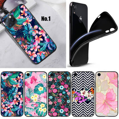 36GNN Flower Floral art อ่อนนุ่ม High Quality ซิลิโคน TPU Phone เคสโทรศัพท์ ปก หรับ iPhone 7 8 11 12 13 14 Pro XS Max SE X XR Plus SE