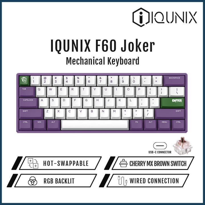 センチの通販 iQunix F60 60% ホットスワップ対応メカニカルキーボード