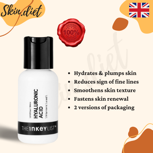 The Inkey List Hyaluronic Acid Serum 30ml (SkinDiet) [2 hyaluronic