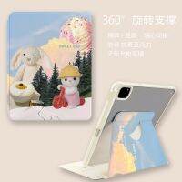 เคสสำหรับไอแพดป้องกัน360หมุนได้10.2 7th Mini6เด็กน่ารัก10.9 Ipad 2 8th อากาศ9th 4รูปสัตว์มี5 10th