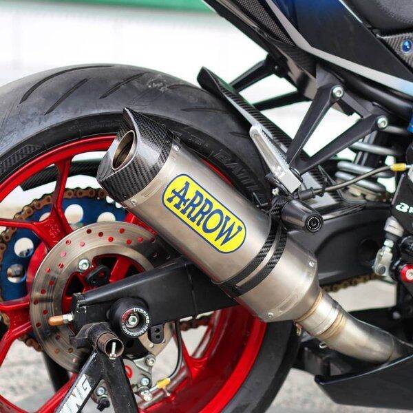 Arrow EXHAUST Thunder arow thunder exhaust zx25r r25 mt25 zx6r cbr250rr r1 zx6r z800 z900 not