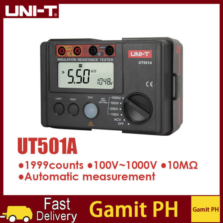 [Gamit PH]Original UNIT UT501A 100V2500V Digital Insulation