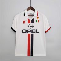 95-97 Milan Away เสื้อฟุตบอลย้อนยุค Football (Beau)