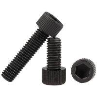 3 30pcs M3 M4 M5 M6 M8 Black Nylon Hexagon Hex Socket Head Screw Cup Head Knurled Plastic Bolts Screwfor insulation use