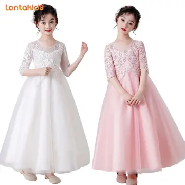 Kids Long Beautiful Model Dresses Beauty Pageant Dress Teenage Girls  Birthday Party Princess Evening Dress For Girls 5-15 Years - Buy Kids  Beauty