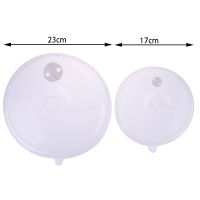 Special Offers Food Cover Plastic Microwave Oven Special Heating Anti-Splash Oil Preservation Cover Clear Lid Safe Vent Kitchen Tools Cocina