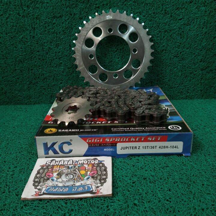 KC GEAR GIR SET GIR PAKET MODEL SSS JUPITER Z VEGA F1ZR CRYPTON