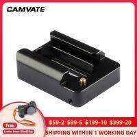 【sought-after】 CAMVATE เมาท์รองเท้าเย็นพร้อมสปริงกันตกในตัวและสกรูเกลียว1/4 "-20สำหรับมอนิเตอร์/ไฟ LED/ไมโครโฟน/ติดตั้งแฟลช