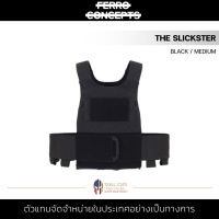 Ferro Concept - The Slickster [ BLACK / MEDIUM ] ปลอกเสื้อเกราะ Plate Carrier ปลอกเกราะเวส ขนาดกลาง ปรับขนาดได้