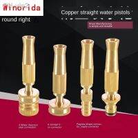 Brass Direct Water Spray Gun Connector High Pressure 1/2 3/4 Inch Connector Quick Nipple Snap Connector Accessories