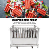 【COD】แม่พิมพ์ไอศกรีม Heavy Duty Silver หนาปลอดภัยเชื่อถือได้ DIY สแตนเลส Ice Bar Mold