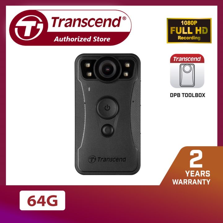 Transcend Drivepro Body B Gb Body Camera Lazada Ph