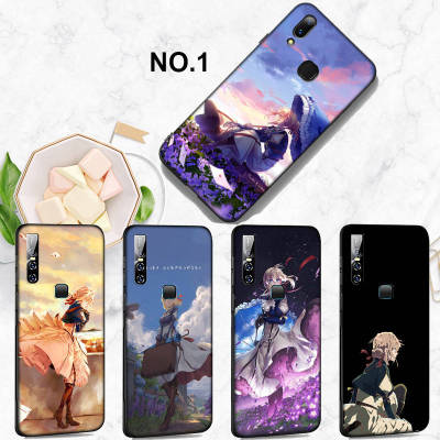 Casing หรับ OPPO A91 F15 A81 A92 A72 A52 A93 A94 Reno 2 2Z 2F 3 4 5 5K 6 4Z 6Z Lite Pro Plus A92S EL117 Violet Evergarden Anime Pattern Phone เคสโทรศัพท์