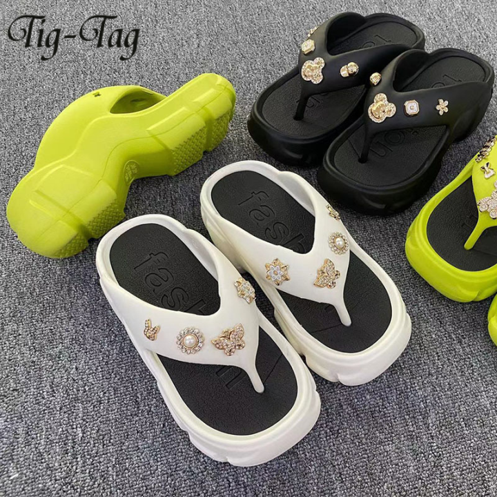 tig-tag-รองเท้าแตะ-วัสดุ-eva-รองเท้าแตะหญิง-ลำลองสำหรับผู้หญิง-พื้นรองเท้าหนามาก-มีจําหน่ายในสต็อก-tt23061207