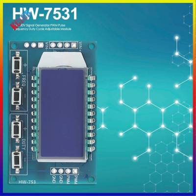 บอร์ดโมดูล PWM 1Hz-150Hz พร้อมจอแสดงผล LCD ความถี่แผงตัวกำเนิดเครื่องกำเนิดฟังก์ชั่นปรับได้