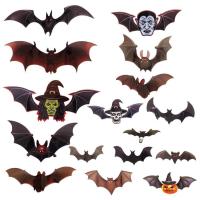 Bat Stickers Goth Room Decor Decals Scary Bats Wall Decor Home Decor Bat Decoration for Wall Bathroom Halloween Party Supplies beneficial