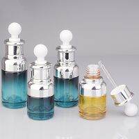 ✻๑☼ Dropper Bottle Colorful Glass Perfume Bottles Drop Tubes for Essential Oil Massage Oil Pipette Refillable Bottle Travel Portable