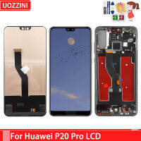 ใหม่6.1นิ้วสำหรับ P20 Pro Lcd Touch Screen Digitizer CLT-AL00 CLT-AL01พร้อมกรอบเครื่องมือจัดส่งฟรี