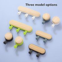 【YF】 New Decorative Wall Wood Hooks Coat Scarf Bag Hanger Kitchen Accessories Organizer Hook Home Decor Storage Rack Behind Door