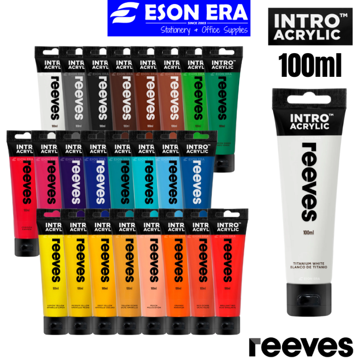 Reeves Intro Acrylic Colour Paint 100ml Lazada