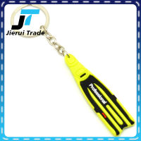 Nautical Diving Fin Key Chain Flipper พวงกุญแจ Keyring Divers ผู้ถือพวงกุญแจ Scuba Diving Accessories