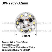 หลอดไฟสมาร์ทไอซีโคมไฟ LED Ac 220V 10หลอดไดรเวอร์3W 5W 7W 9W 12W 15W 18W ขาว &amp; กระดานไวท์บอร์ดอุ่นสำหรับเพดาน