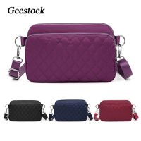 [Baozhihui]Geestock กระเป๋าสะพายไนล่อนแฟชั่น C Rossbody Messenger กระเป๋าหญิงแฟชั่นผู้หญิงกระเป๋าโทรศัพท์กระเป๋ากรณีสำหรับการเดินทางช้อปปิ้ง