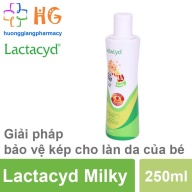 Sữa tắm gội trẻ em Lactacyd Milky Chai 250ml thumbnail