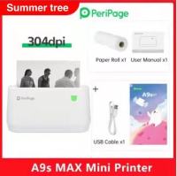 Peripage A9Max และ A9sMax ปริ้น LAZADA ได้ ด้วยหน้ากว้าง 107 มม. ! A9 MAX /A9S MAX เเถมสติ๊กเกอร์107*30 mm 3ม้วน