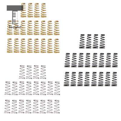 ；‘【； Tooyful 20 Pieces Iron Electric Guitar Bass Pickup Bridge Tailpiece Saddles Spring Musical Instrument Parts