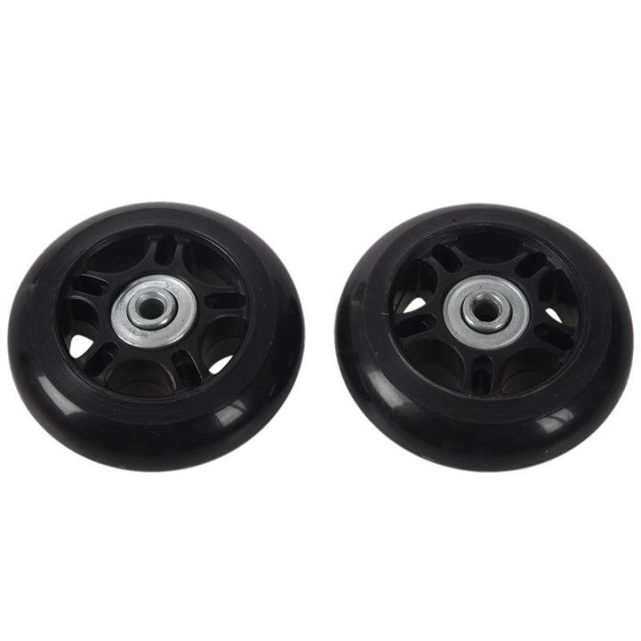 2set-luggage-suitcase-inline-outdoor-skate-replacement-wheels-black
