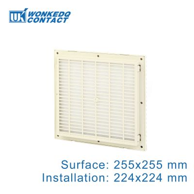 【jw】❀●◊  3325-300 Cooling Cabinet Ventilation Filter Set Shutters Cover  Grille Louvers Blower Exhaust Panel 172mm
