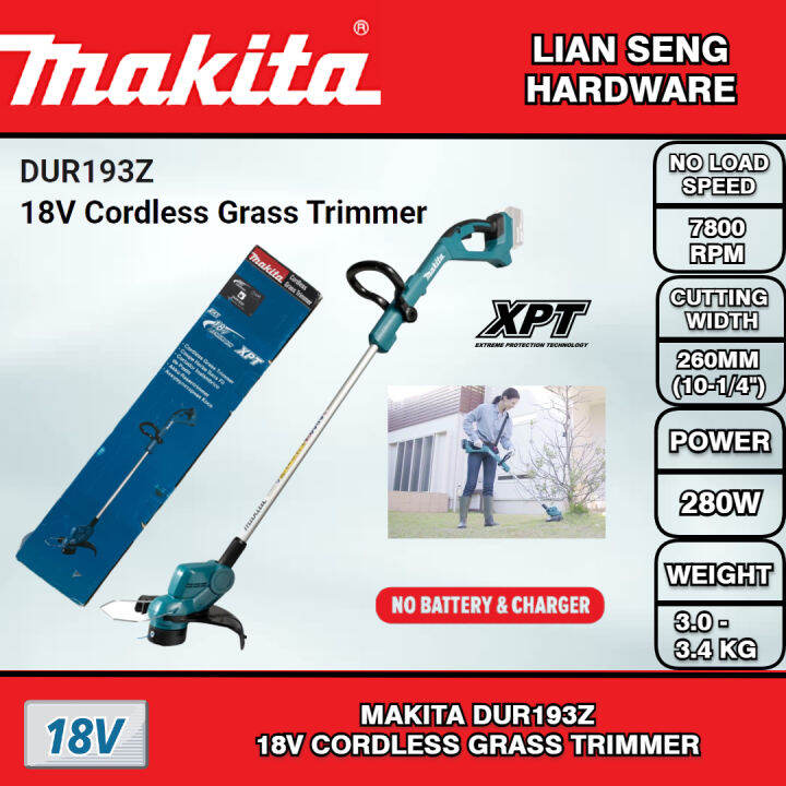 MAKITA DUR193Z 18V CORDLESS GRASS TRIMMER | Lazada