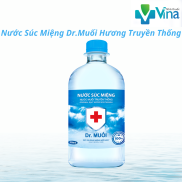 Nước Muối Súc Miệng Dr. Muối Truyền Thống, Chăm Sóc Răng Miệng Hiệu Quả 100