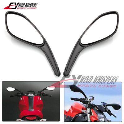 กระจกมองหลังกระจกมองหลังสำหรับ Ducati มอนสเตอร์659 696 796 1100/S/EVO 1100 S EVO 2008 2009 2011 2012 2013 2014 2015