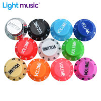 กีตาร์ไฟฟ้าปุ่มควบคุมความเร็วกีตาร์หลายสีปุ่มหม้อ Cap Tone &amp; Volume Knob ลูกบิดกีตาร์1Pcs