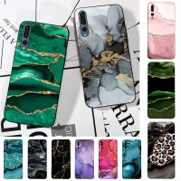 Marble Phone Case for Huawei P30 40 20 10 8 9 lite pro plus Psmart2019