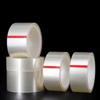 180 ℃ High Temperature Resistant Transparent Adhesive Tape Electroplated Baking Varnish PCB Silicon PET Tape Adhesives  Tape