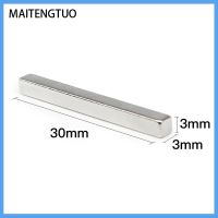 10/20/50/100/200/250PCS 30x3x3 Strong Block Magnet N35 Quadrate Permanent Magnet 30x3x3mm Neodymium Magnets Sheet 30mmx3mmx3mm