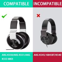 KUTOU อะไหล่เบาะที่ครอบหูสำหรับ AKG K550 K551 K553 K553 K240 K271 K240S K242ชิ้นส่วนซ่อมแผ่นรองหูฟังแผ่นโฟม