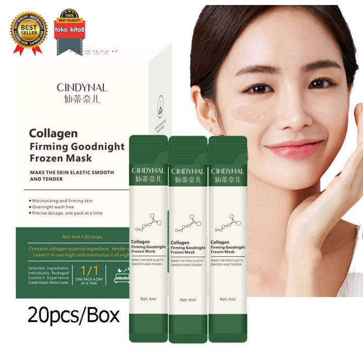 CINDYNAL Collagen Sleeping Mask (20pcs/Box) Firming Shrink Pores ...