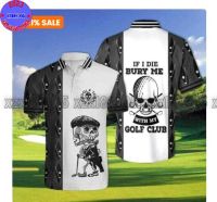 XzX180305 Golf Skull Golf Clubs Happy Golf Colorful Golf Mens and Womens High Quality Full sublimation Quick Dried Polo Personalized p-1550 (private chat free custom name&amp;logo)