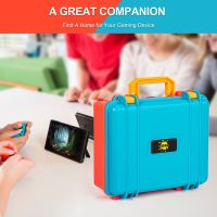 Travel Suitcase Waterproof Console Bag Large Capacity Game Console Suitcase Explosion-proof Shock-absorbing for Switch/Lite/OLED Cases Covers