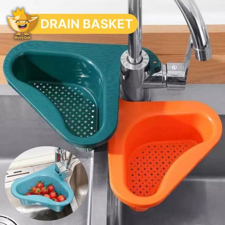 Kitchen Sink Drain Basket Swan Drain Rack – DailyBoho