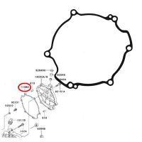 Motorcycle Engine Crankcase Clutch Cover Gasket For Kawasaki KX80 1998-2000 KX85 2001-2019 KX100 1998-2019 KX 85 KX 100 KX 80